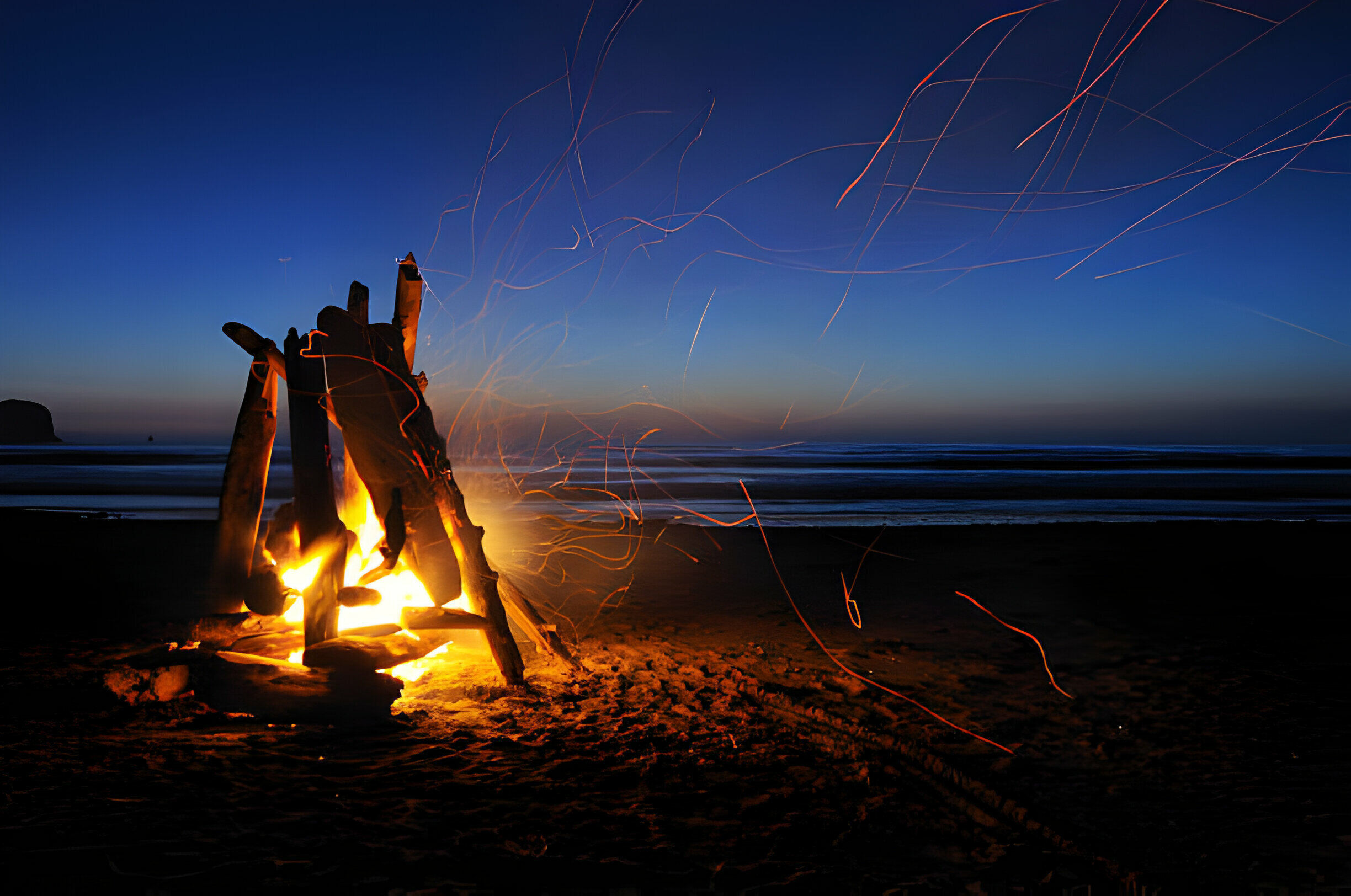 Sleeping on the Beach at Night A Dream or a Nightmare?